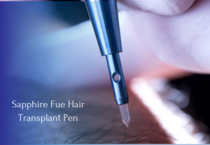 Ручка для пересадки волос Sapphire Fue
