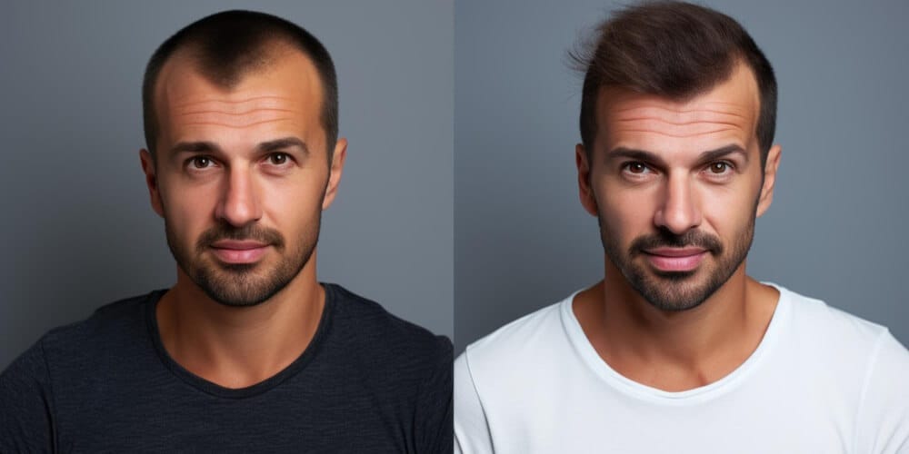 Wie sieht das Haar ein Jahr nach einer Haartransplantation aus?