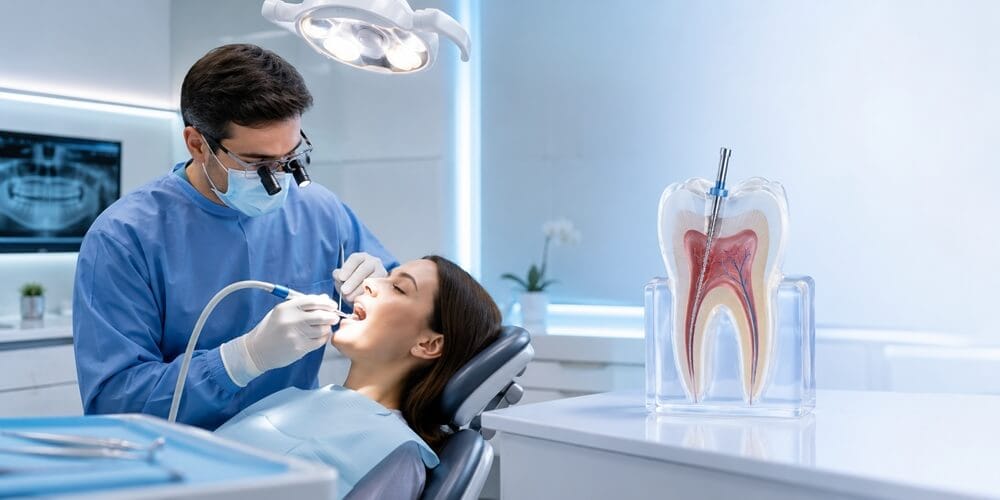 Лечение корневых каналов в Турции при зубной боли и инфекции