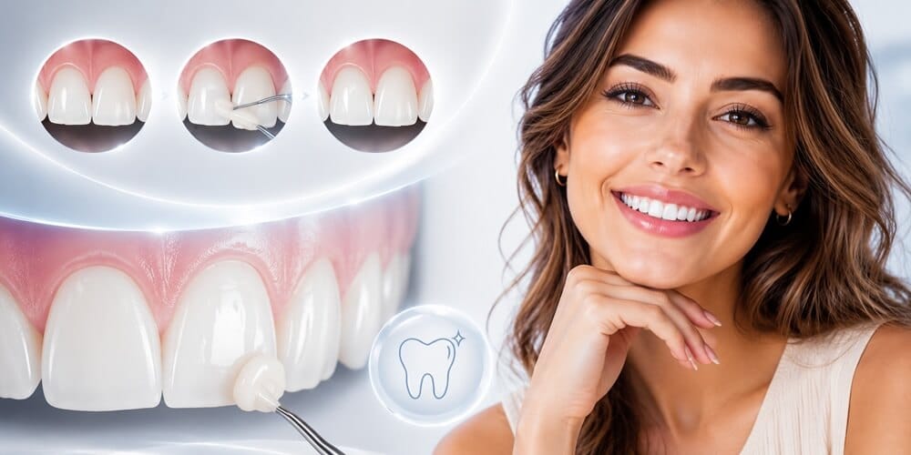 Ricostruzione dentale con composito in Turchia per un sorriso dall’aspetto naturale