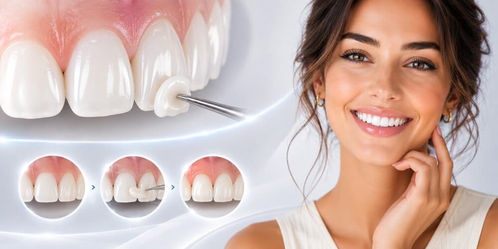 Composite Bonding Turkey for Gaps, Chips and Tooth Reshaping