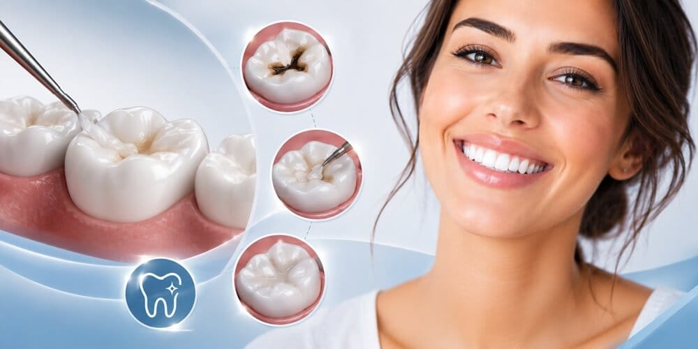 Composite Filling Turkey for Cavities, Cracks and Worn Teeth