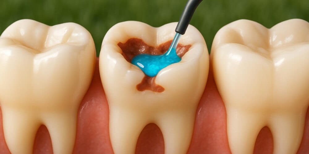 Composite Filling Turkey for Cavities, Cracks and Worn Teeth
