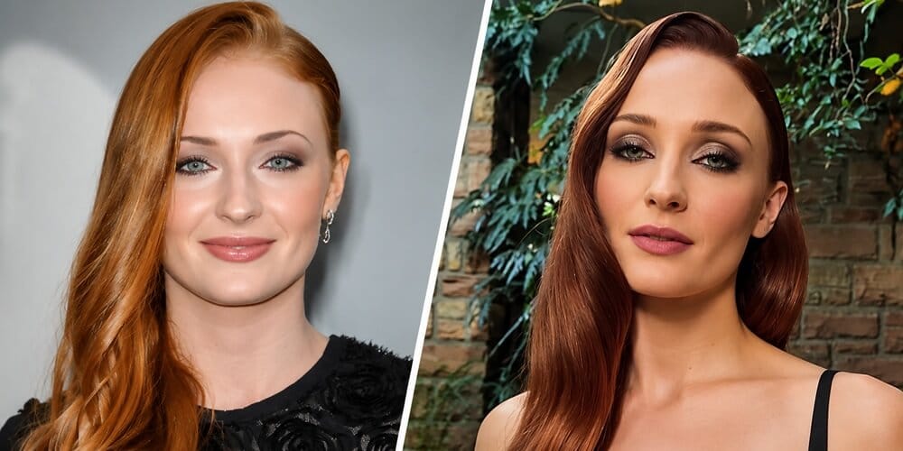 La trasformazione del viso di Sophie Turner: affermazioni cosmetiche e fatti